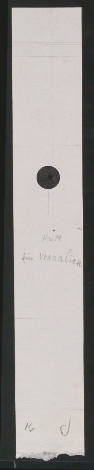 Entwurfszeichnungen Uhertype Magere Grotesk — Blatt 125