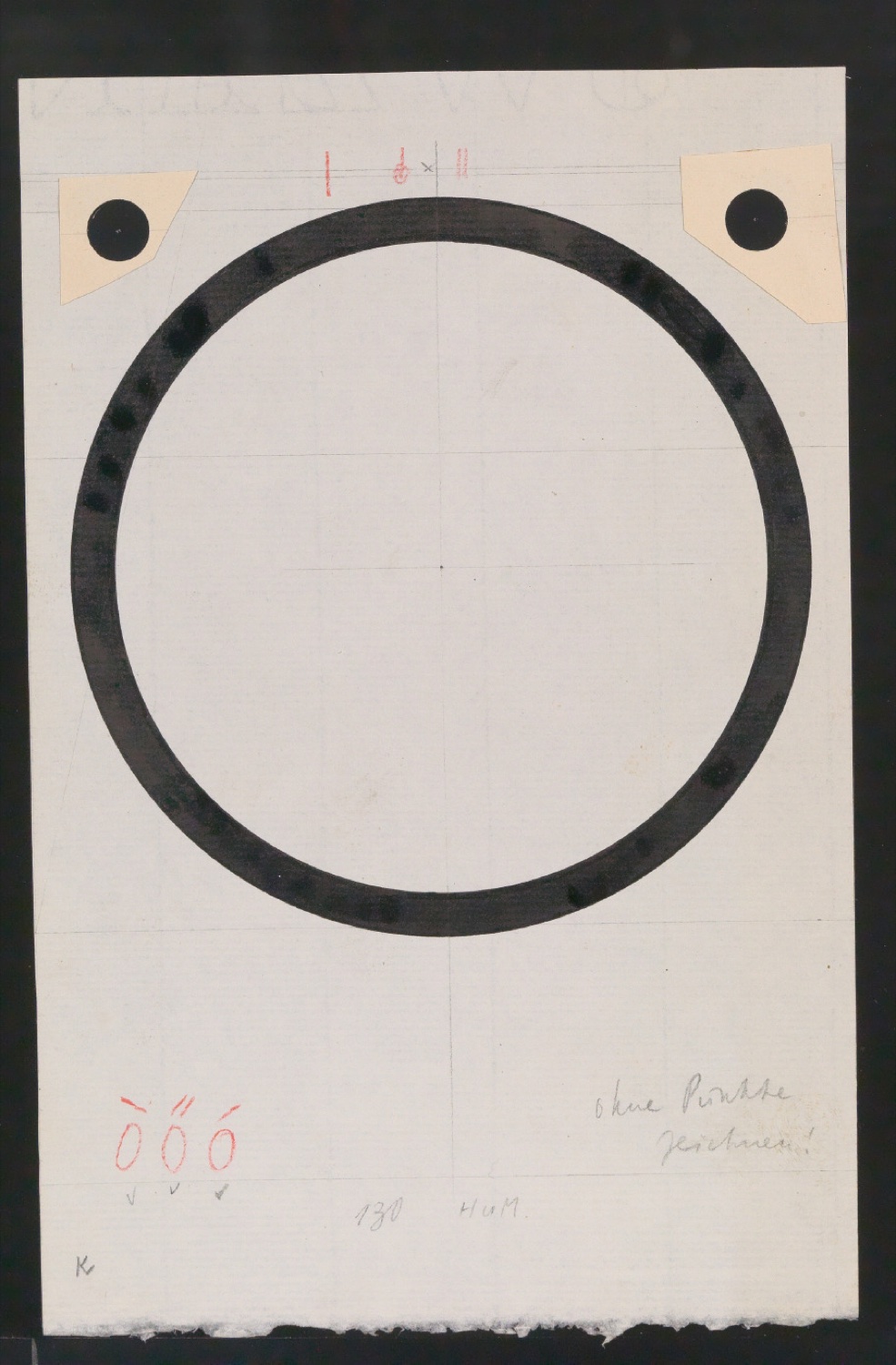 Entwurfszeichnungen Uhertype Magere Grotesk — Blatt 149