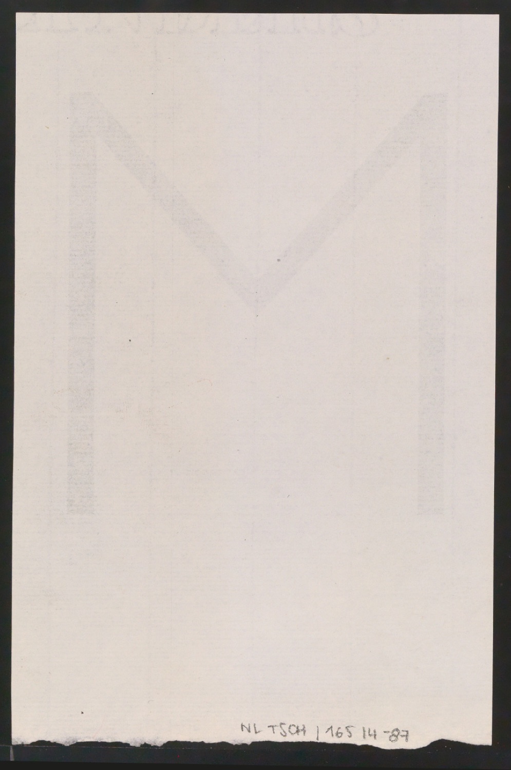 Entwurfszeichnungen Uhertype Magere Grotesk — Blatt 172