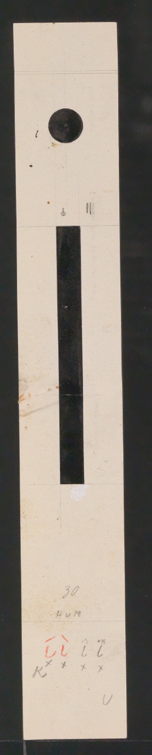 Entwurfszeichnungen Uhertype Magere Grotesk — Blatt 173