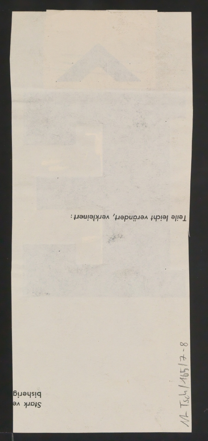 Entwurfszeichnungen Uhertype Fette Ramses — Blatt 16