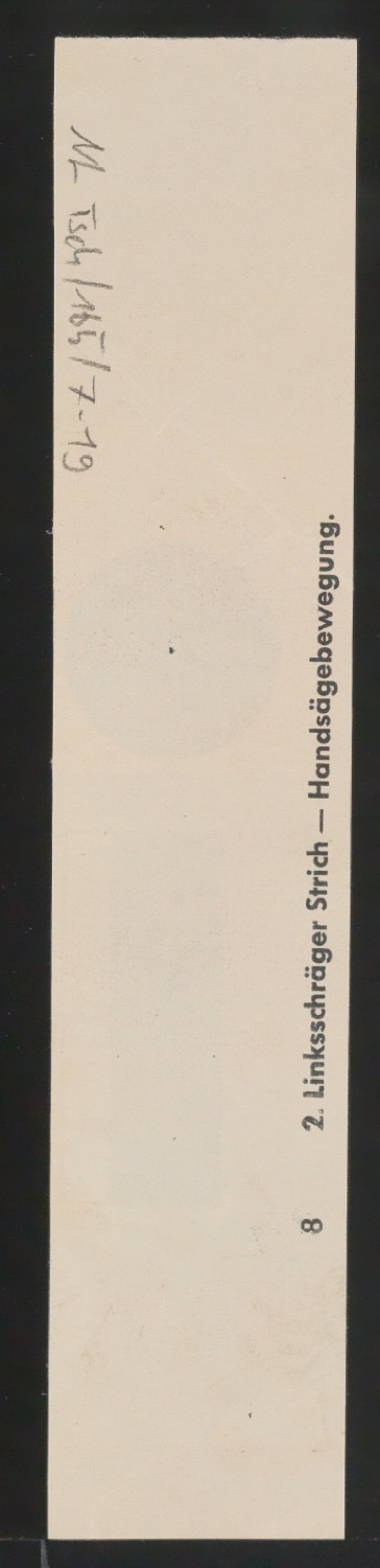 Entwurfszeichnungen Uhertype Fette Ramses — Blatt 38