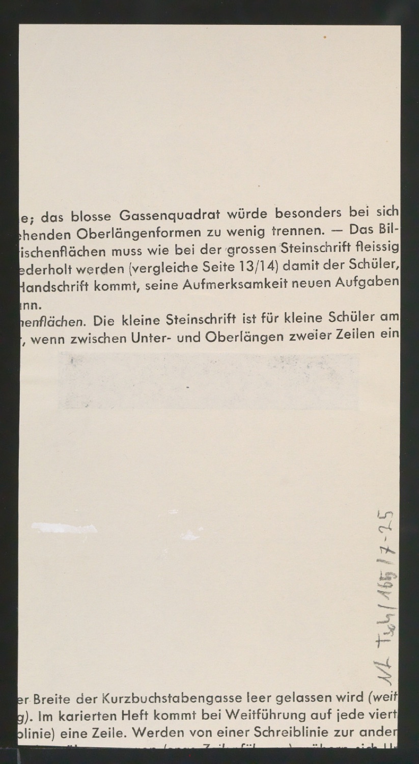 Entwurfszeichnungen Uhertype Fette Ramses — Blatt 50