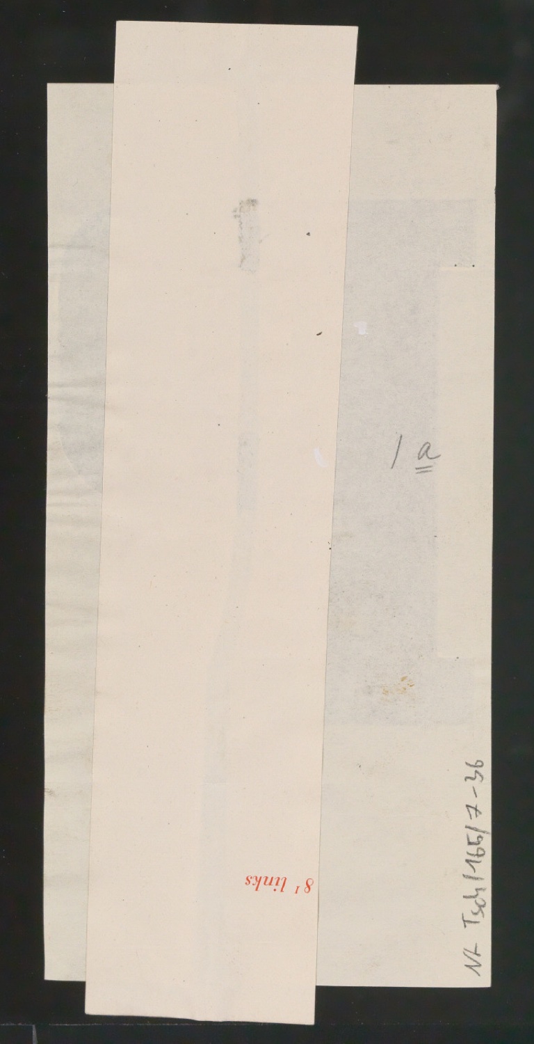 Entwurfszeichnungen Uhertype Fette Ramses — Blatt 72