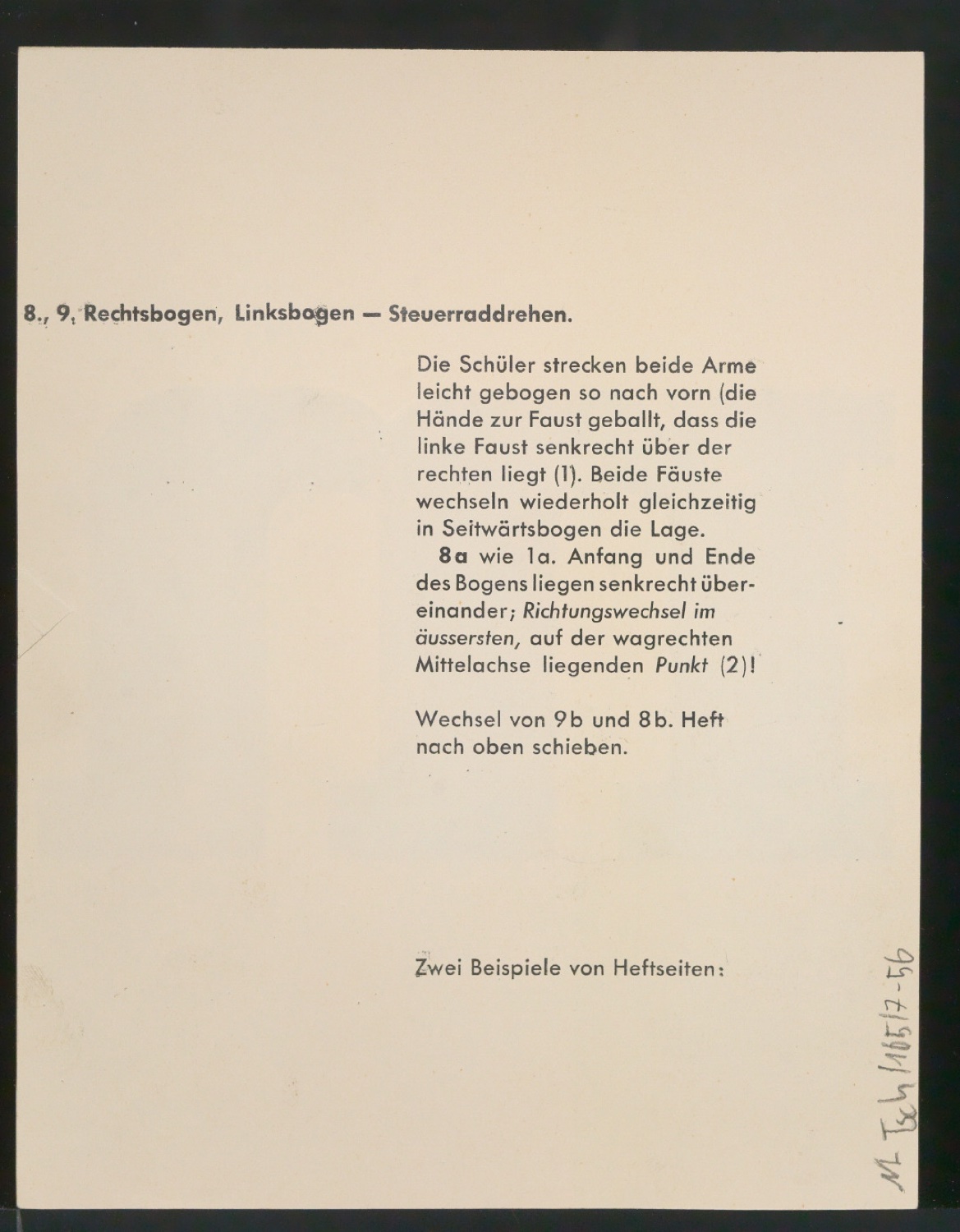 Entwurfszeichnungen Uhertype Fette Ramses — Blatt 114