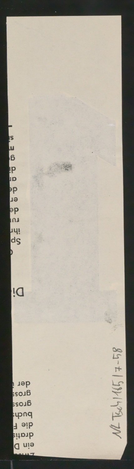 Entwurfszeichnungen Uhertype Fette Ramses — Blatt 118