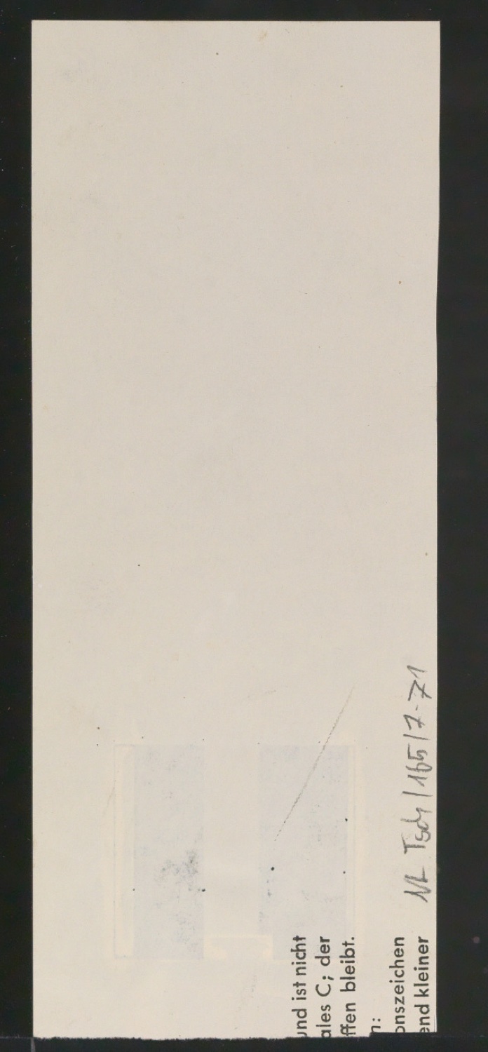 Entwurfszeichnungen Uhertype Fette Ramses — Blatt 144