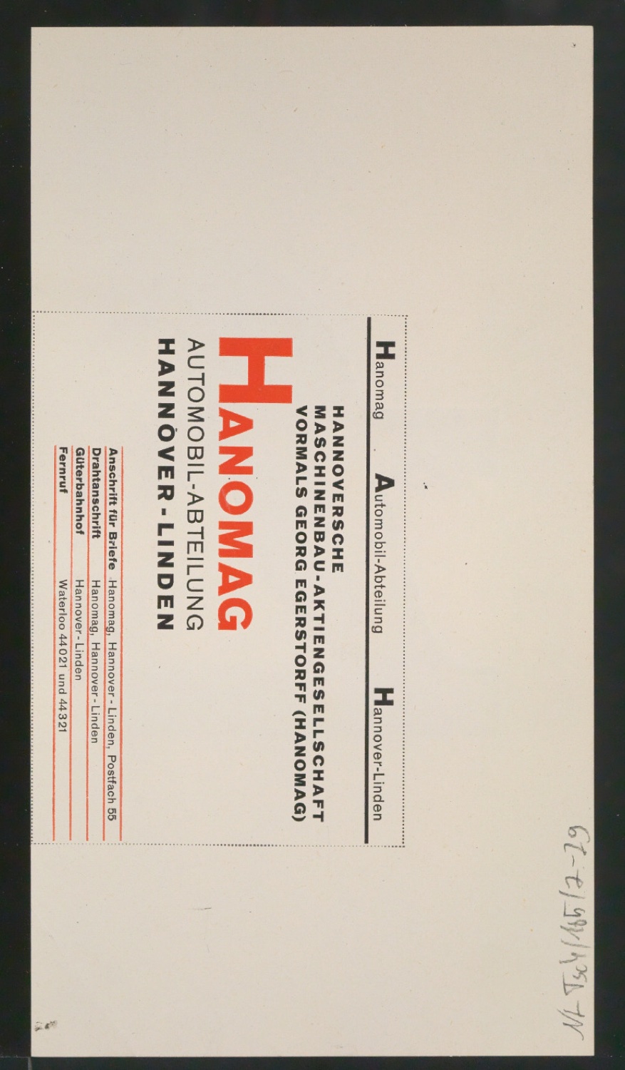 Entwurfszeichnungen Uhertype Fette Ramses — Blatt 160