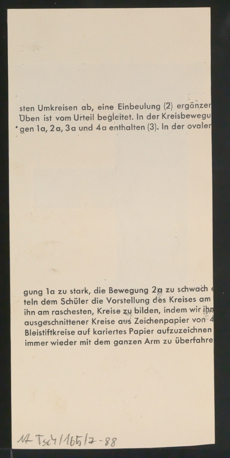 Entwurfszeichnungen Uhertype Fette Ramses — Blatt 178