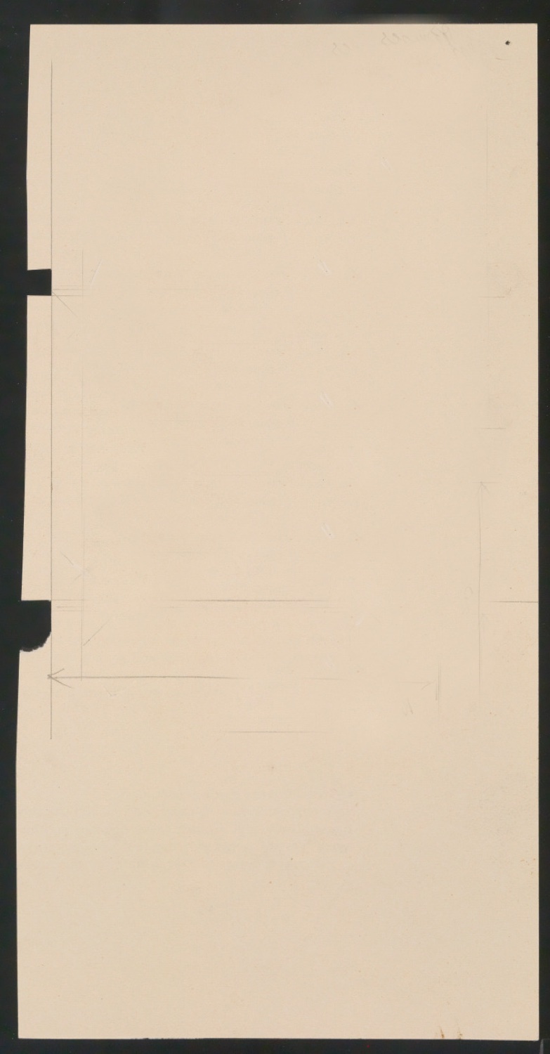 Entwurfszeichnungen Uhertype Fette Ramses — Blatt 206
