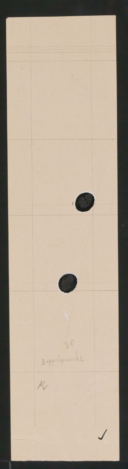 Entwurfszeichnungen Uhertype Magere Grotesk Kursiv — Blatt 43