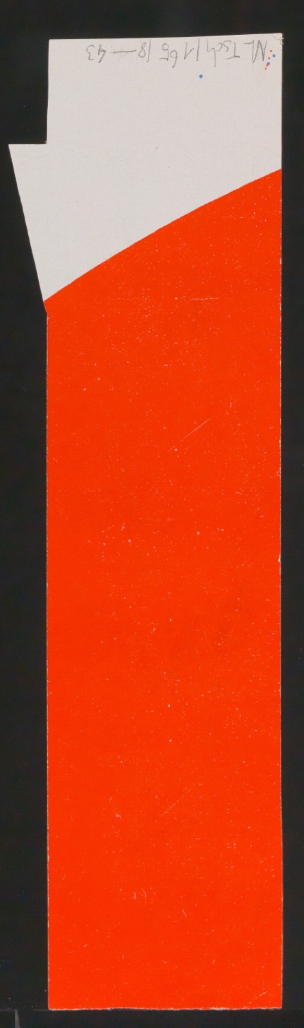 Entwurfszeichnungen Uhertype Magere Grotesk Kursiv — Blatt 84
