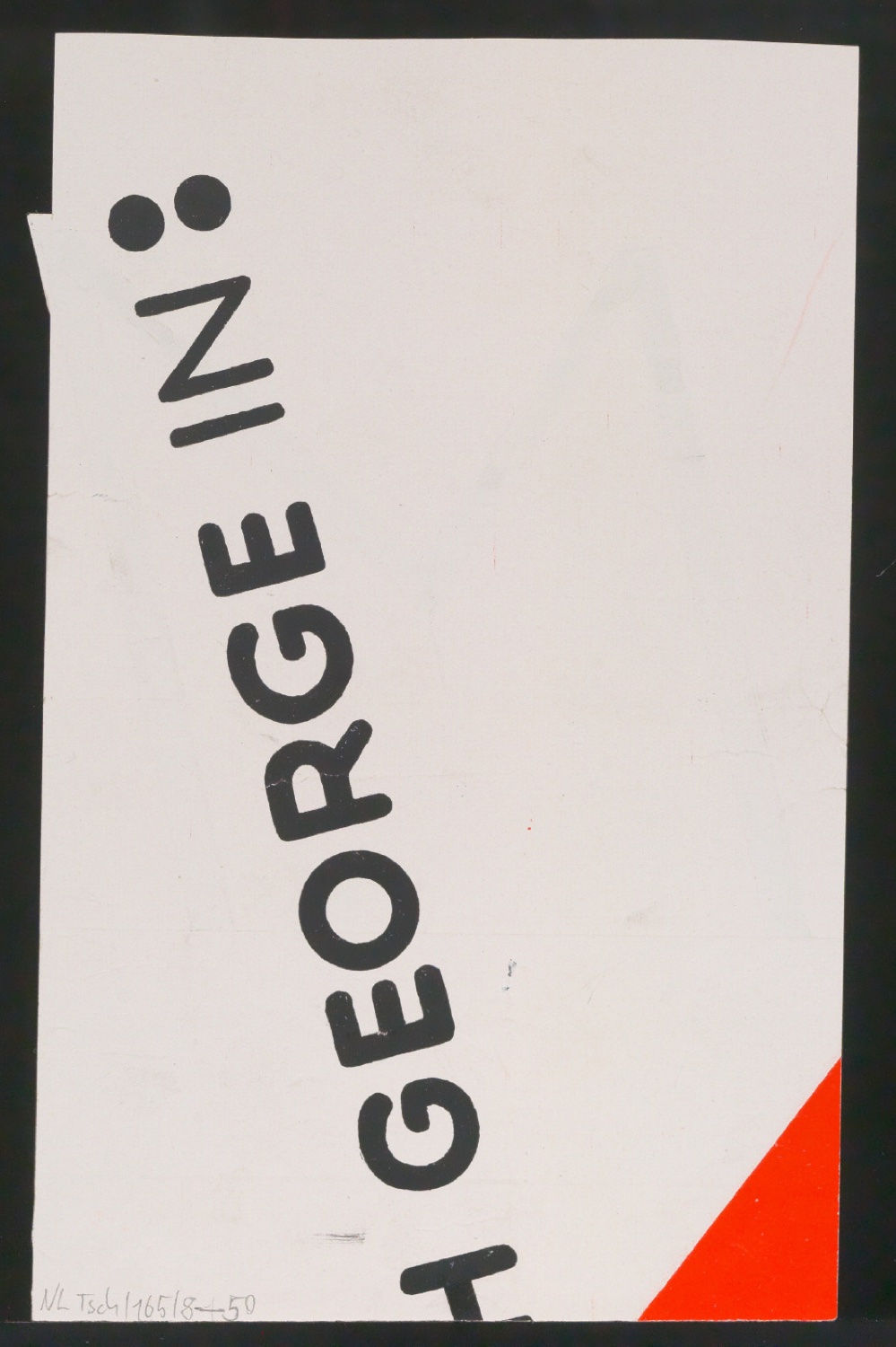 Entwurfszeichnungen Uhertype Magere Grotesk Kursiv — Blatt 98