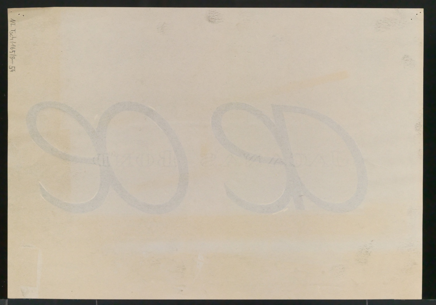 Entwurfszeichnungen Uhertype Magere Grotesk Kursiv — Blatt 106