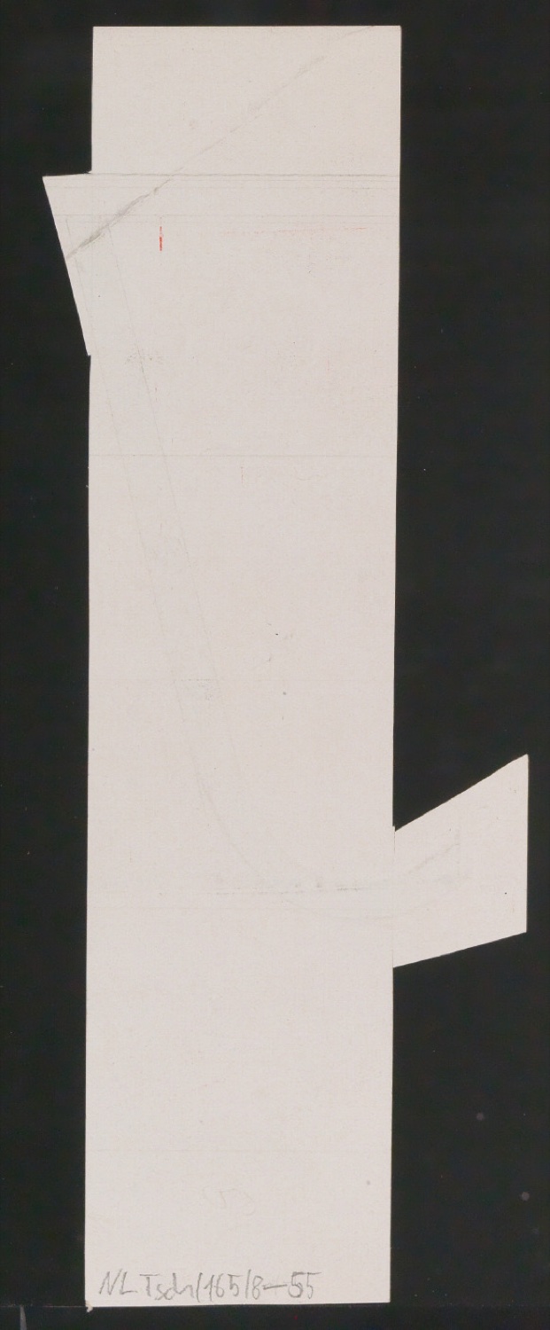 Entwurfszeichnungen Uhertype Magere Grotesk Kursiv — Blatt 108