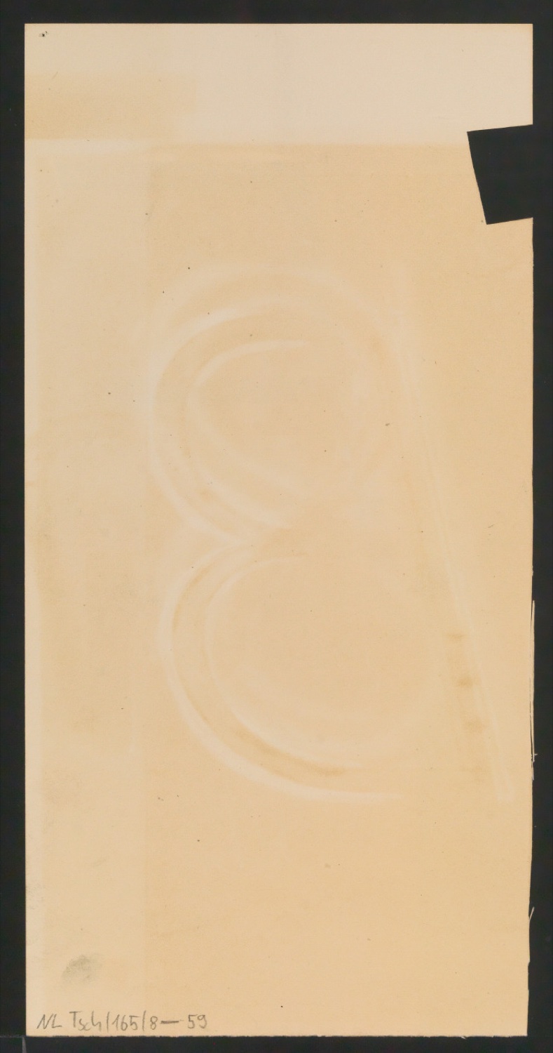 Entwurfszeichnungen Uhertype Magere Grotesk Kursiv — Blatt 116