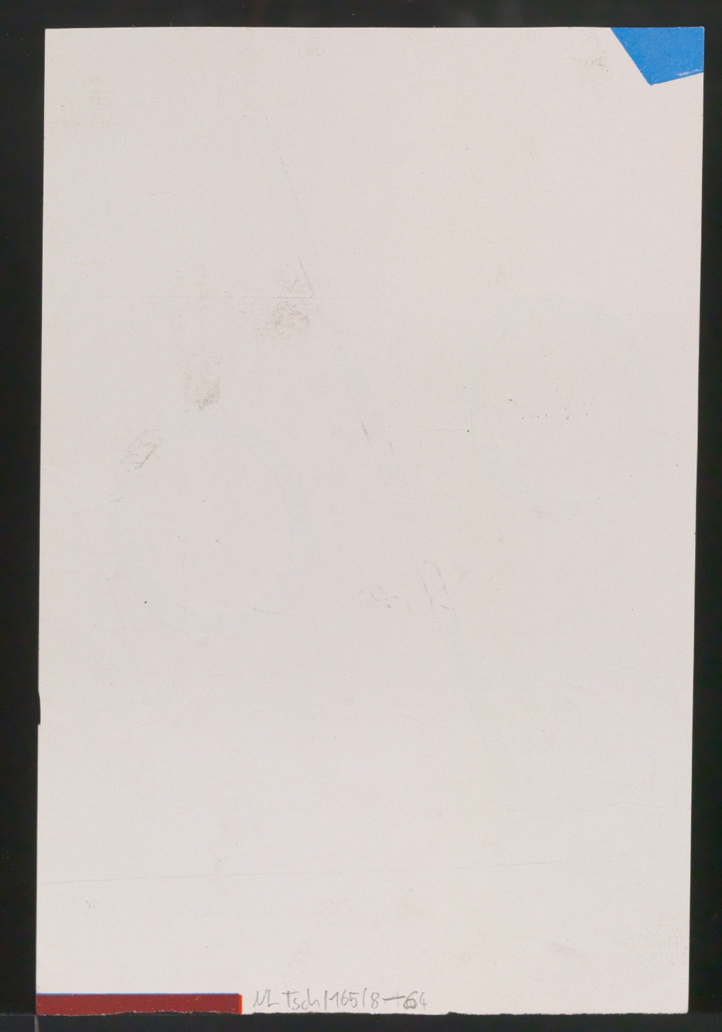 Entwurfszeichnungen Uhertype Magere Grotesk Kursiv — Blatt 126