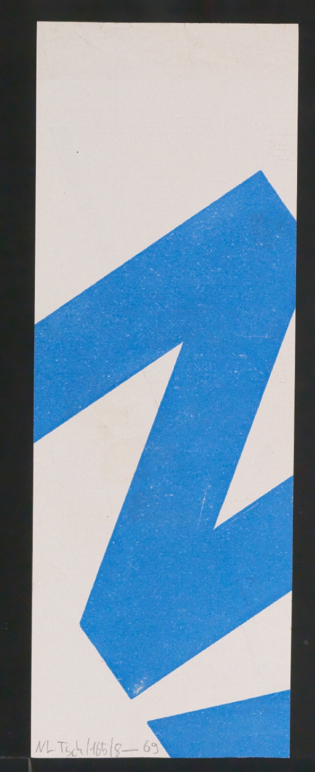 Entwurfszeichnungen Uhertype Magere Grotesk Kursiv — Blatt 136