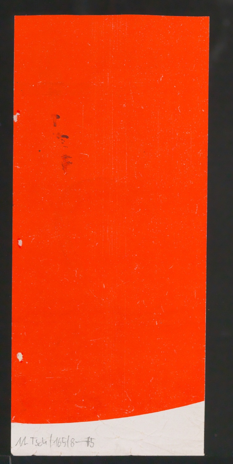 Entwurfszeichnungen Uhertype Magere Grotesk Kursiv — Blatt 148
