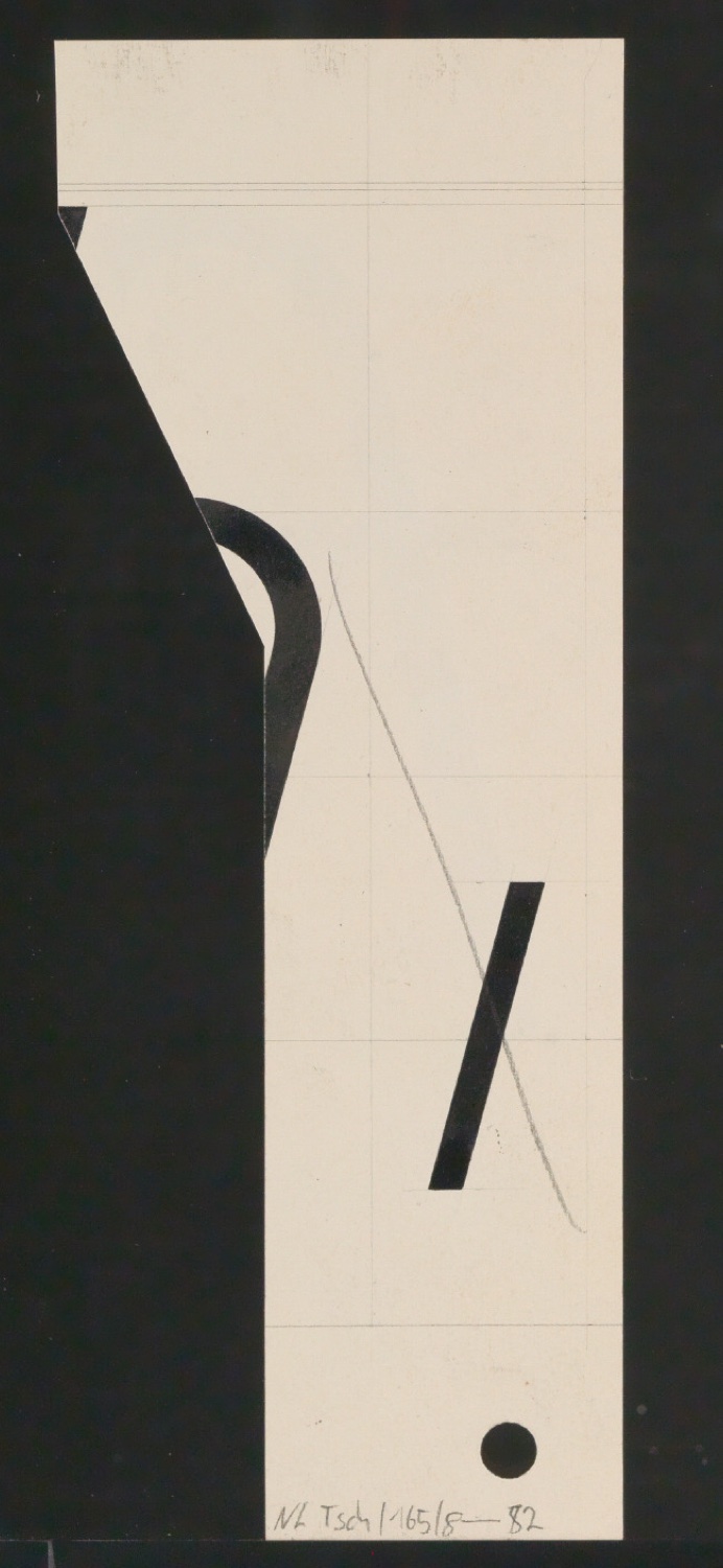 Entwurfszeichnungen Uhertype Magere Grotesk Kursiv — Blatt 162