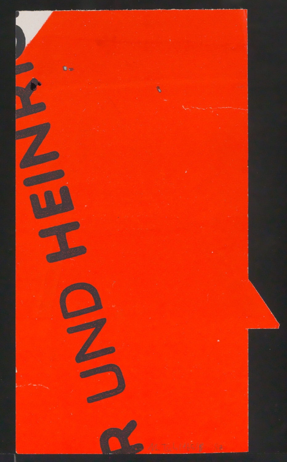 Entwurfszeichnungen Uhertype Magere Grotesk Kursiv — Blatt 172