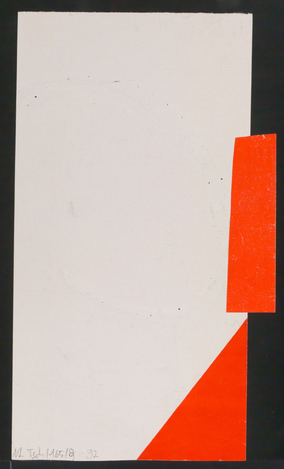 Entwurfszeichnungen Uhertype Magere Grotesk Kursiv — Blatt 182