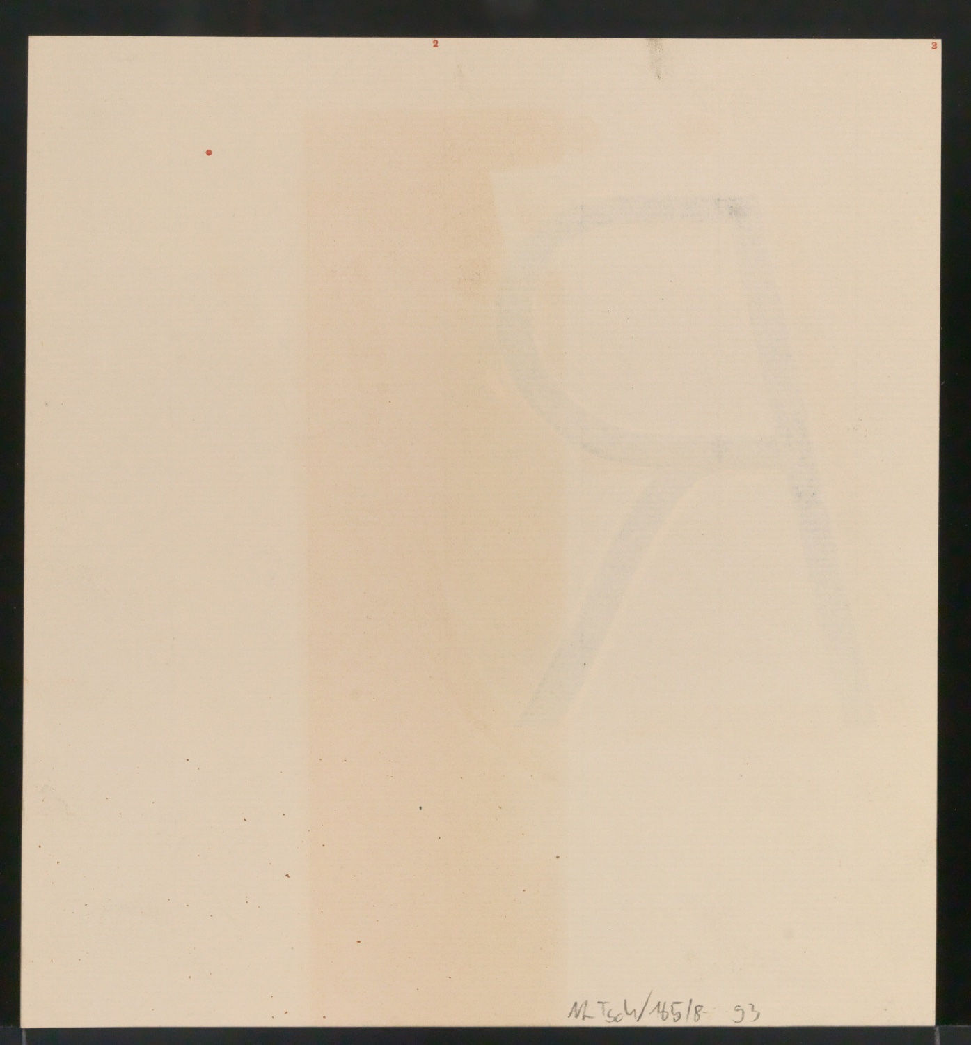 Entwurfszeichnungen Uhertype Magere Grotesk Kursiv — Blatt 184
