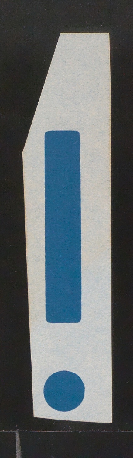 Cyanotypie mit Französischen Schriftproben der Uhertype Standard-Grotesk — Blatt 5