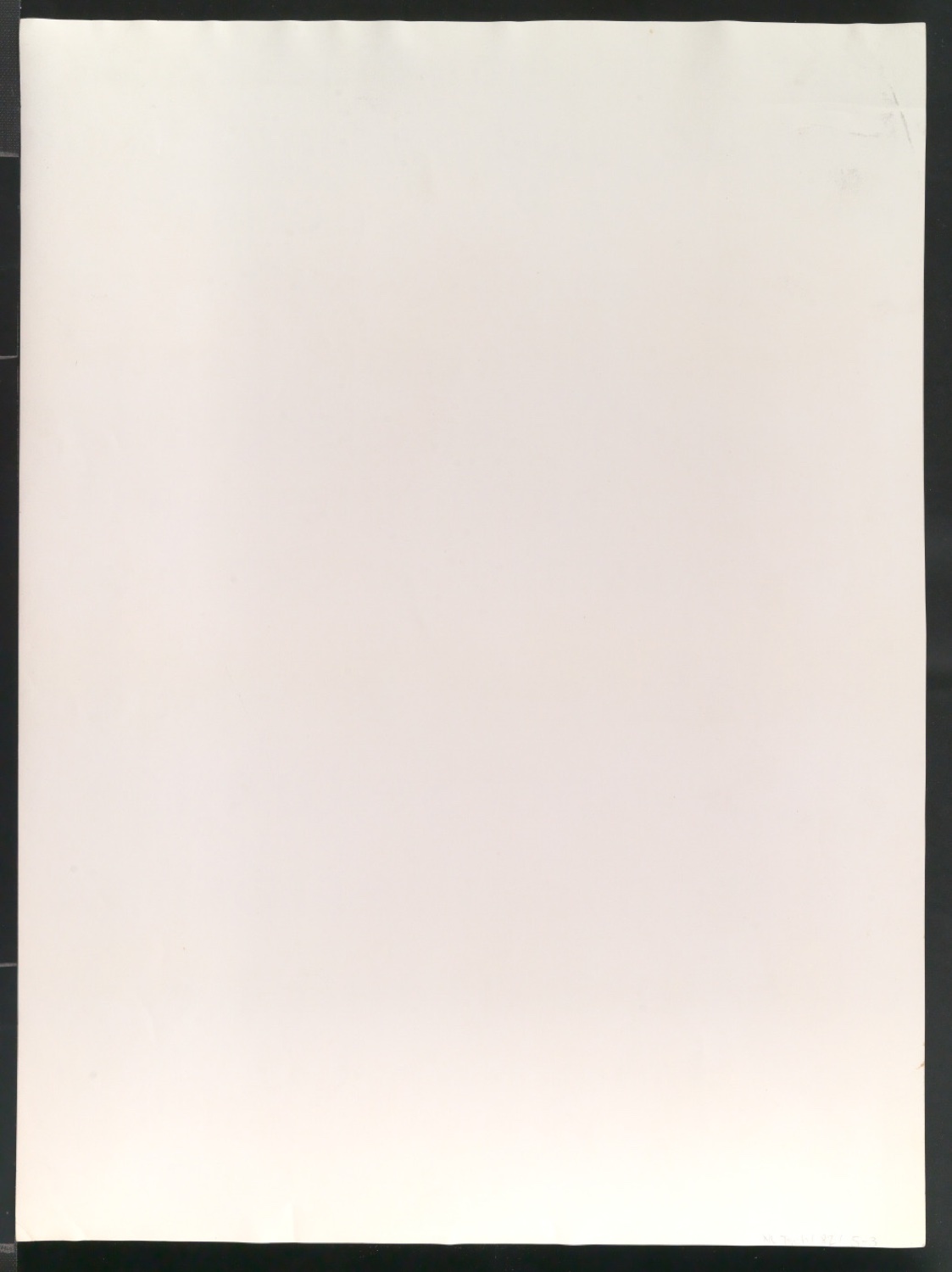Korrigierte Kopien von in Uhertype Standard-Grotesk gesetztem Text — Blatt 6