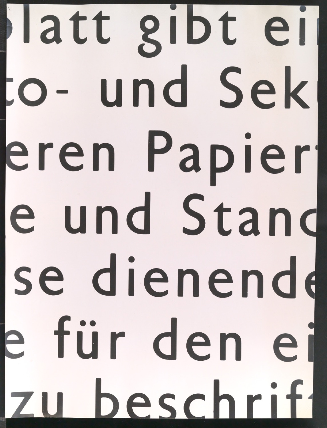 Korrigierte Kopien von in Uhertype Standard-Grotesk gesetztem Text — Blatt 15