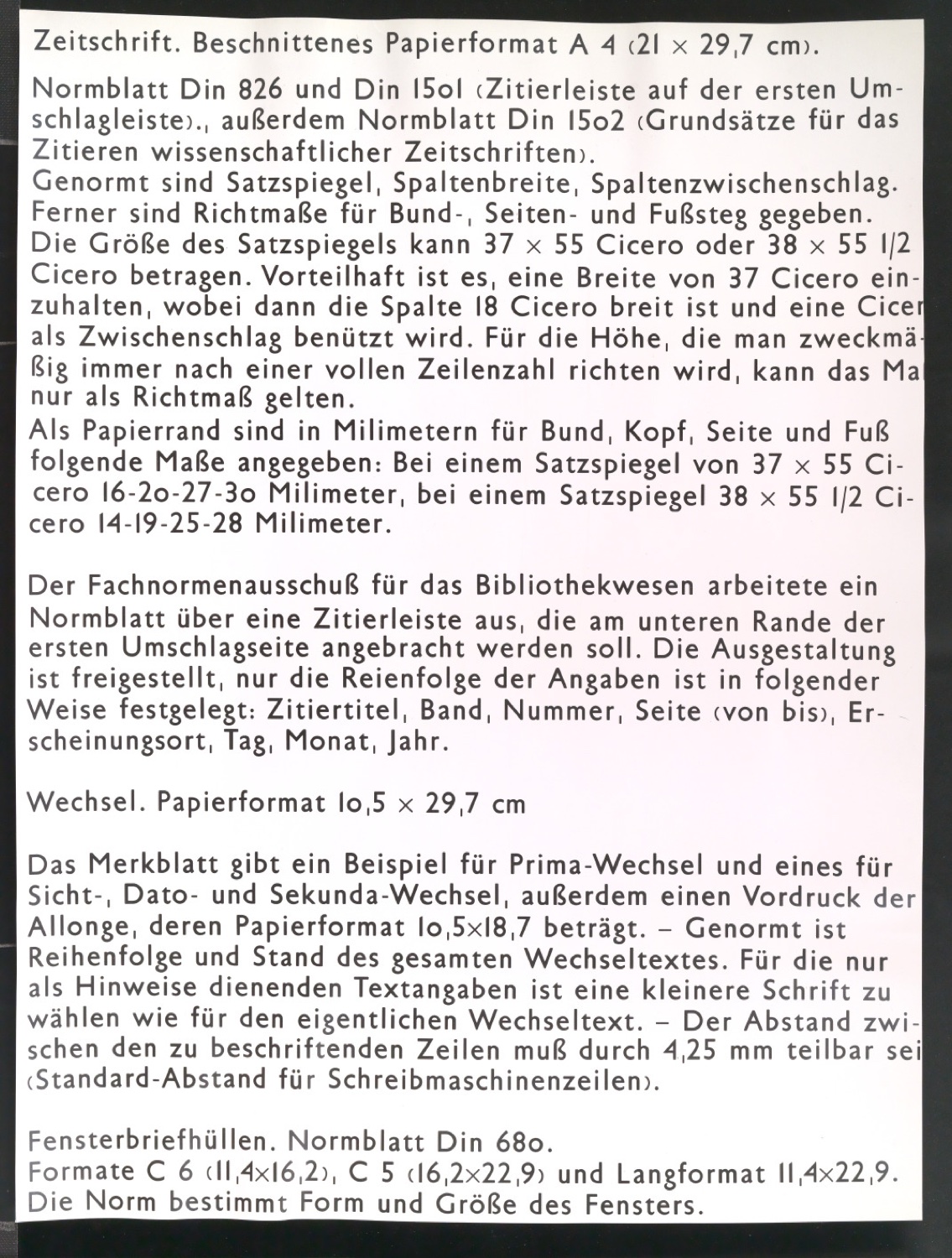 Korrigierte Kopien von in Uhertype Standard-Grotesk gesetztem Text — Blatt 25