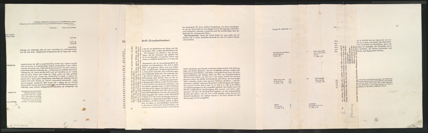 Entwürfe für Ausstelllungsplakat modigliani — Blatt 4