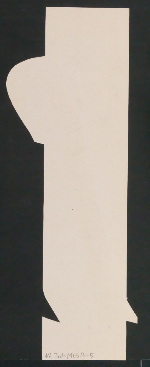 Mappe mit Entwurfszeichnungen Uhertype Antiqua Gemeine Kursiv — Blatt 10