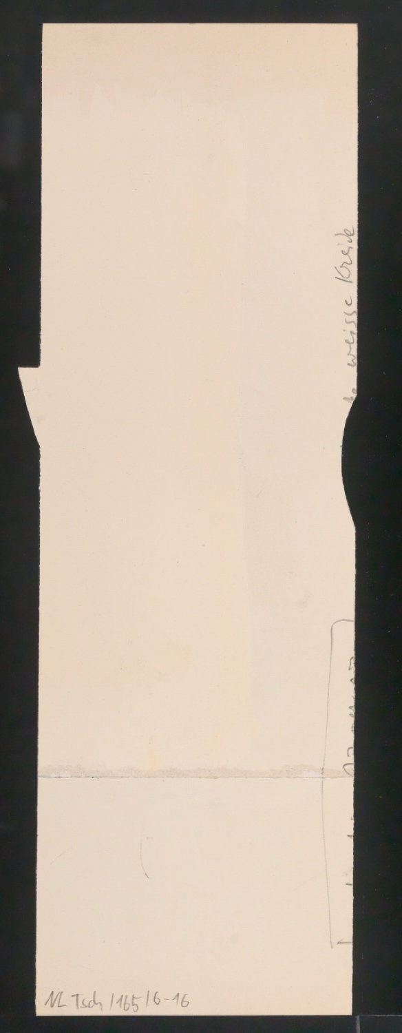 Mappe mit Entwurfszeichnungen Uhertype Antiqua Gemeine Kursiv — Blatt 32