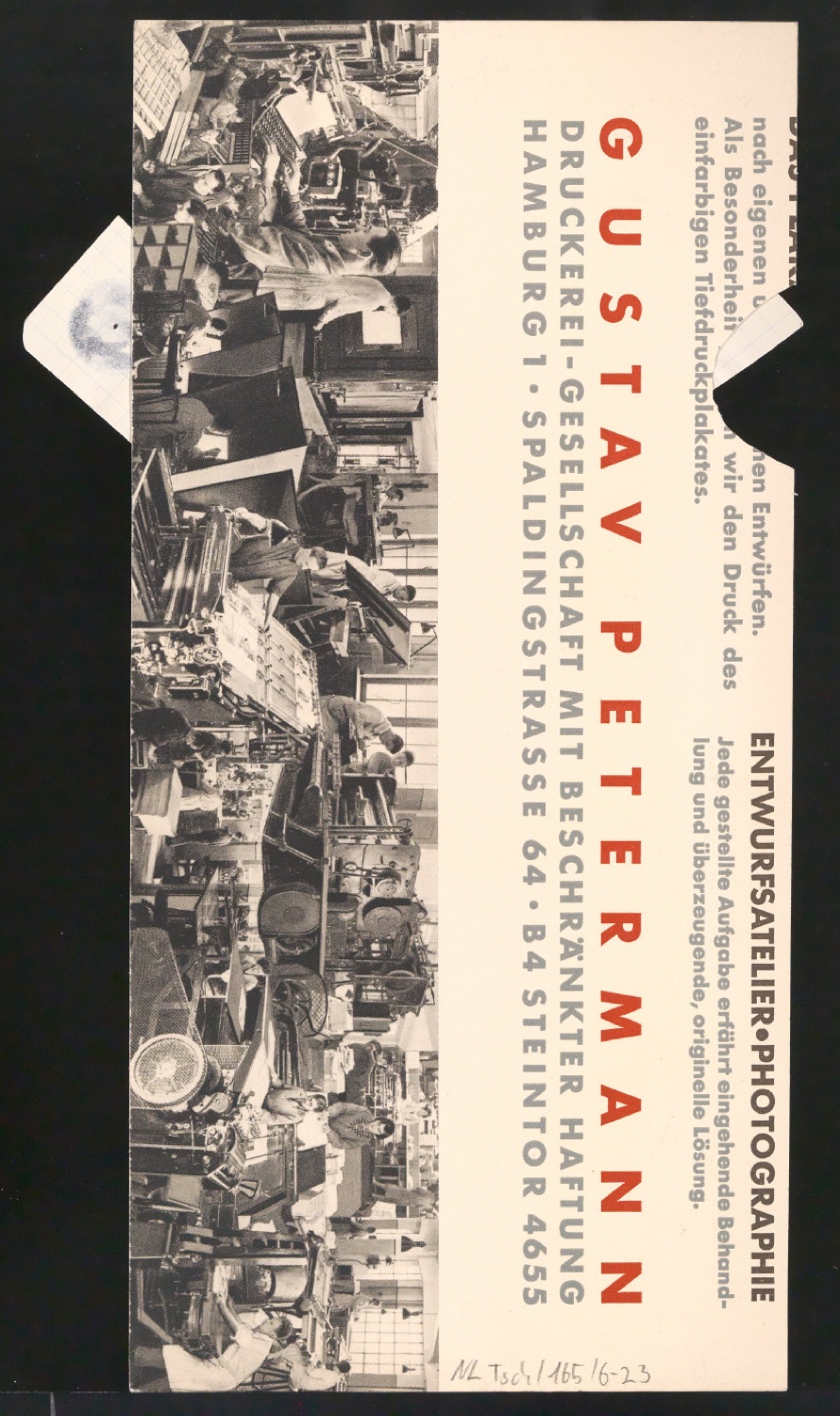 Mappe mit Entwurfszeichnungen Uhertype Antiqua Gemeine Kursiv — Blatt 46
