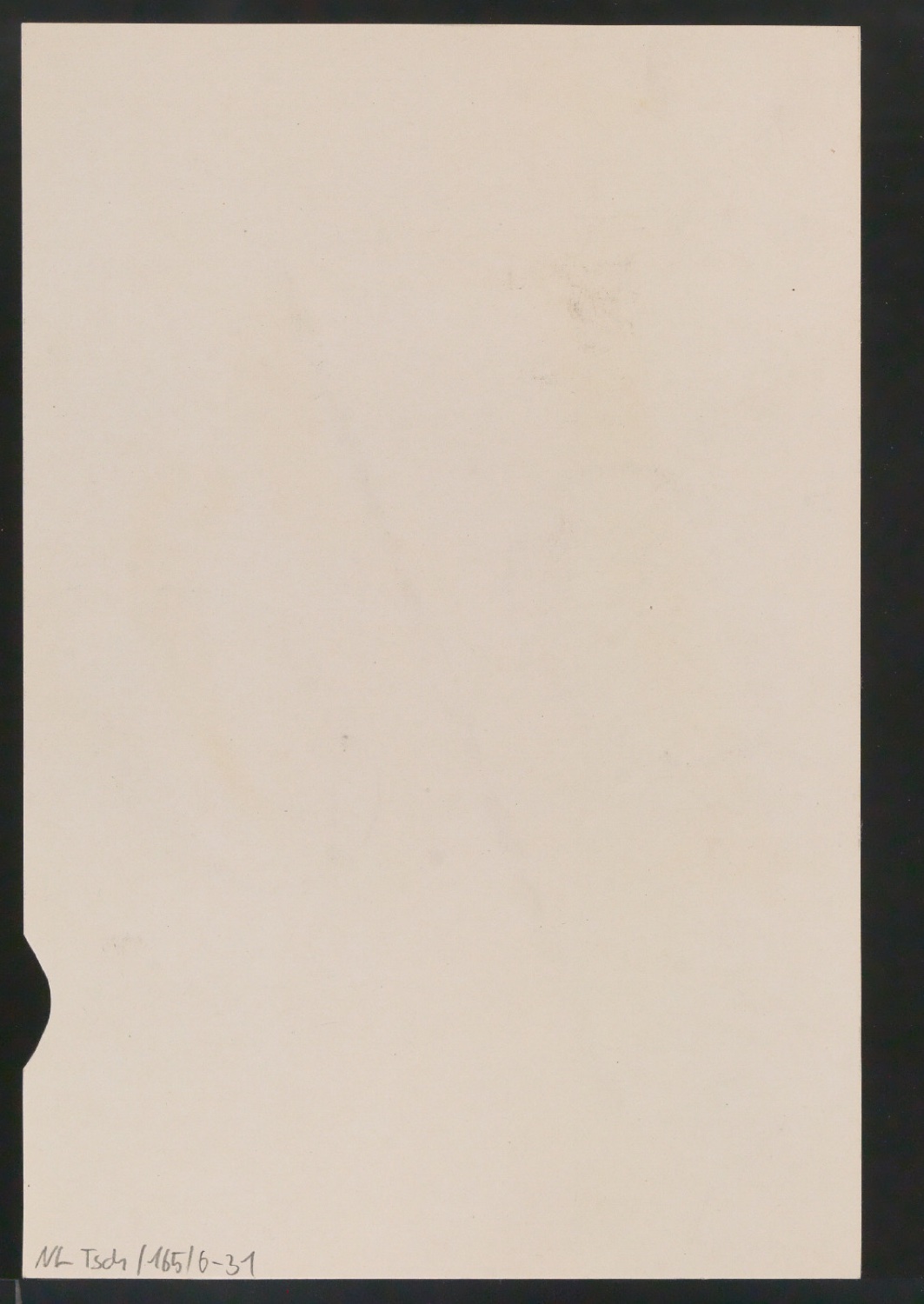 Mappe mit Entwurfszeichnungen Uhertype Antiqua Gemeine Kursiv — Blatt 64