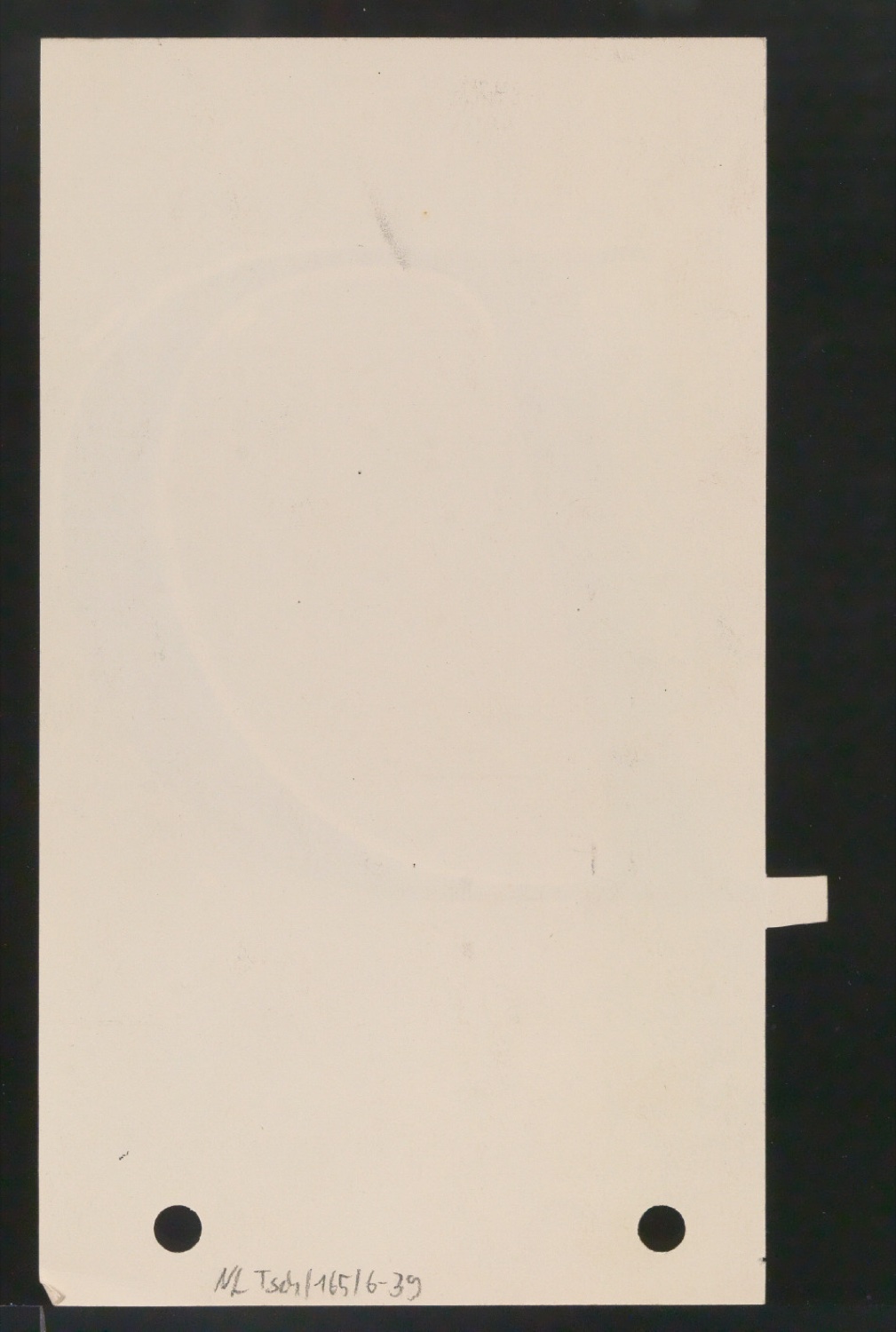 Mappe mit Entwurfszeichnungen Uhertype Antiqua Gemeine Kursiv — Blatt 80