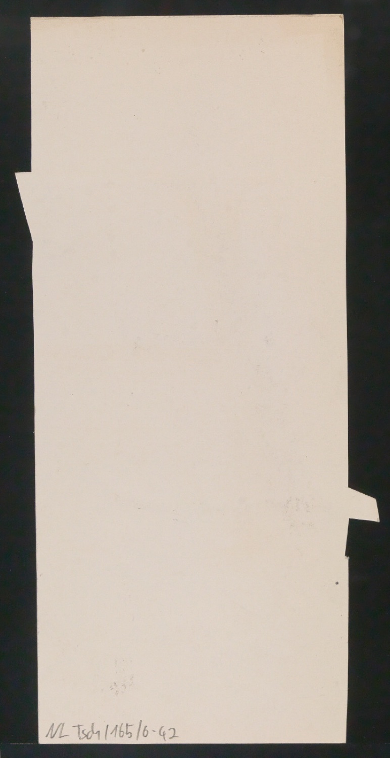 Mappe mit Entwurfszeichnungen Uhertype Antiqua Gemeine Kursiv — Blatt 86