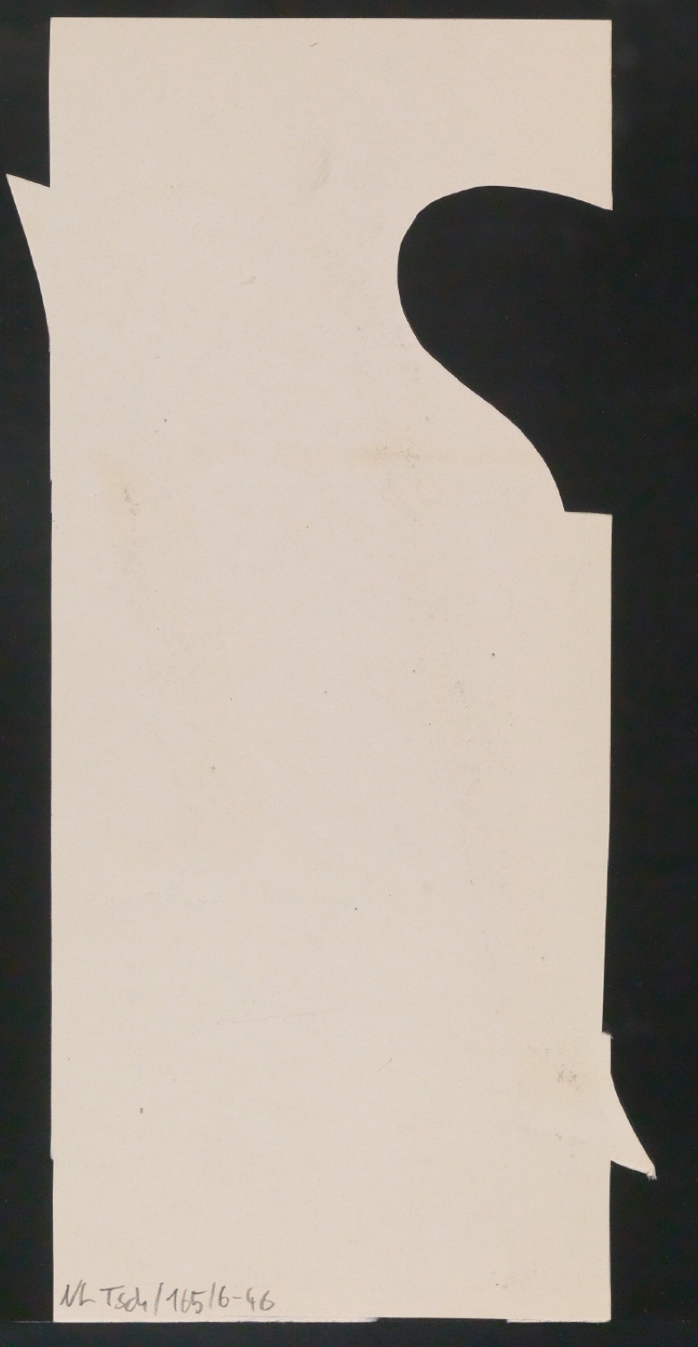 Mappe mit Entwurfszeichnungen Uhertype Antiqua Gemeine Kursiv — Blatt 94