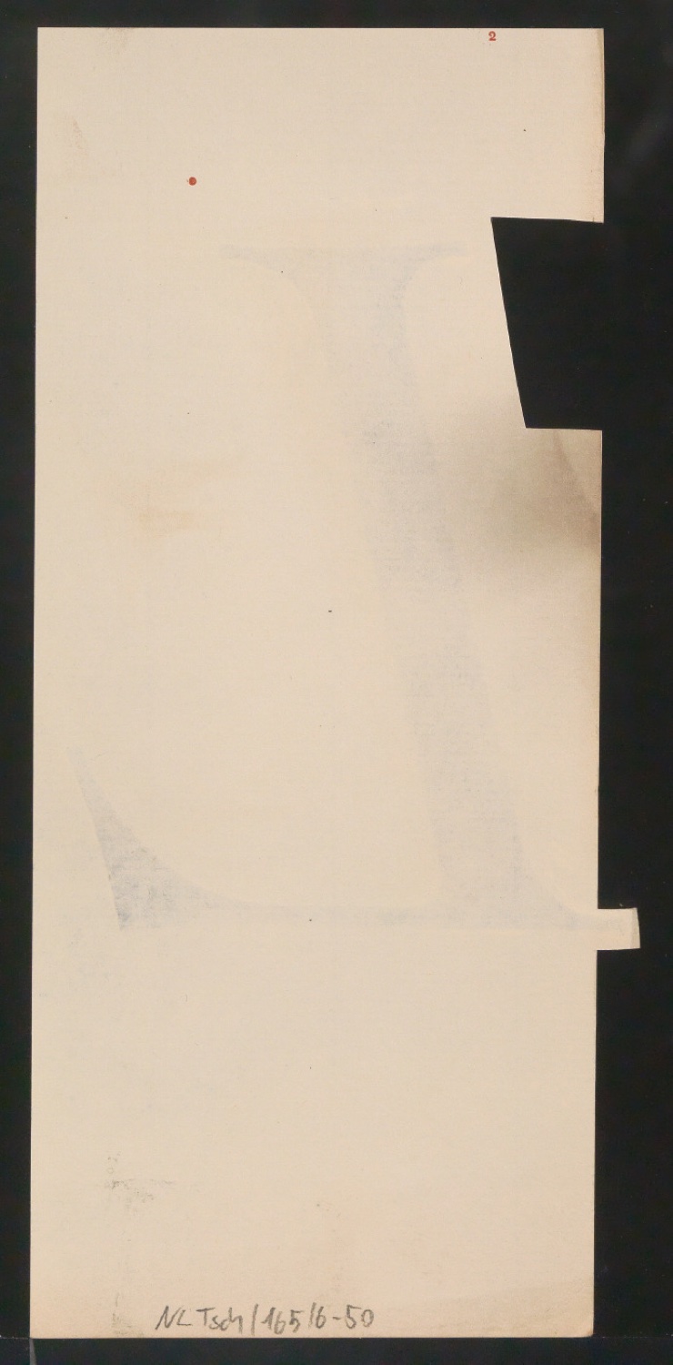 Mappe mit Entwurfszeichnungen Uhertype Antiqua Gemeine Kursiv — Blatt 102