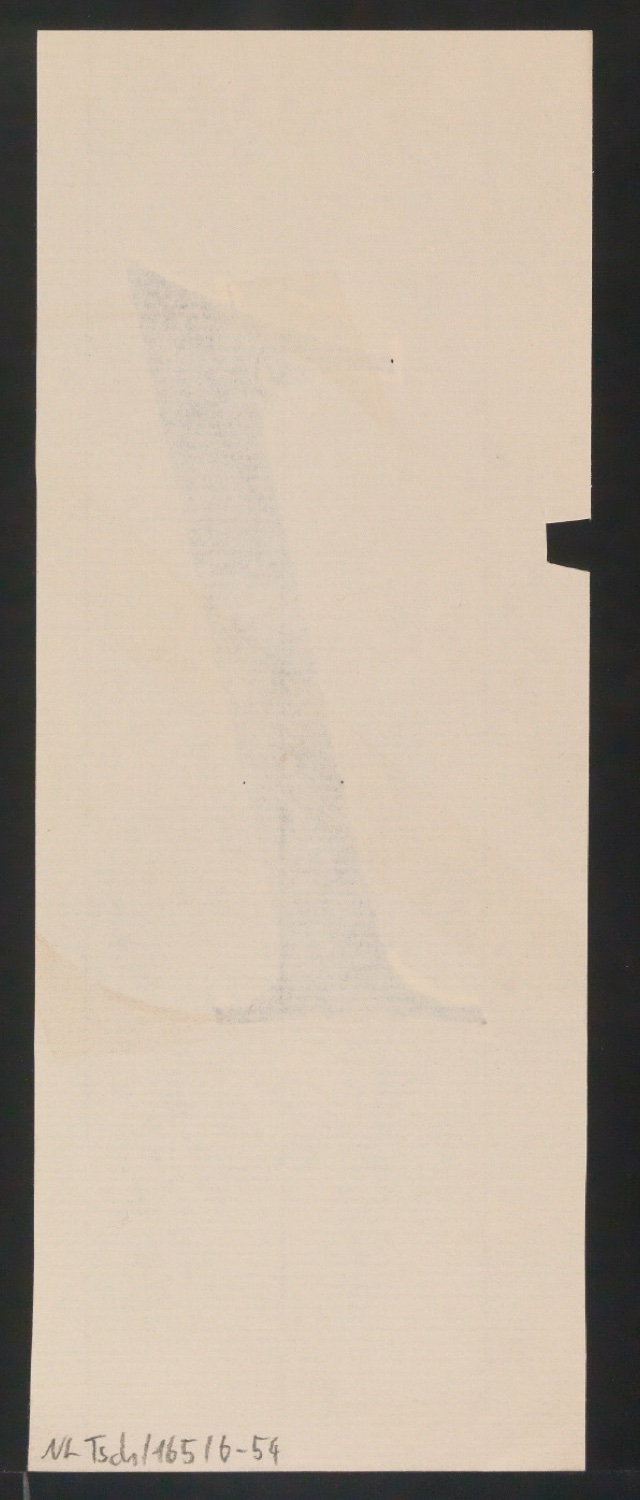 Mappe mit Entwurfszeichnungen Uhertype Antiqua Gemeine Kursiv — Blatt 110