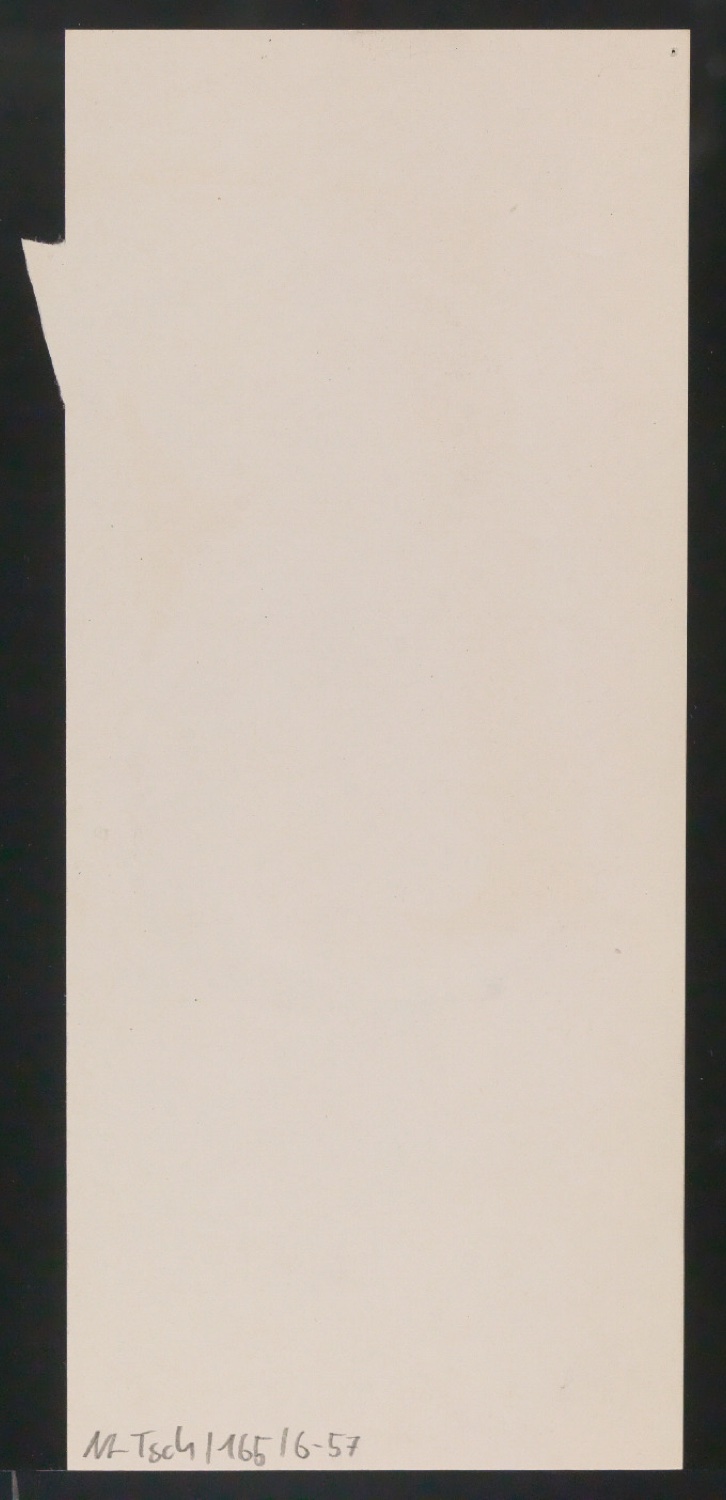 Mappe mit Entwurfszeichnungen Uhertype Antiqua Gemeine Kursiv — Blatt 116