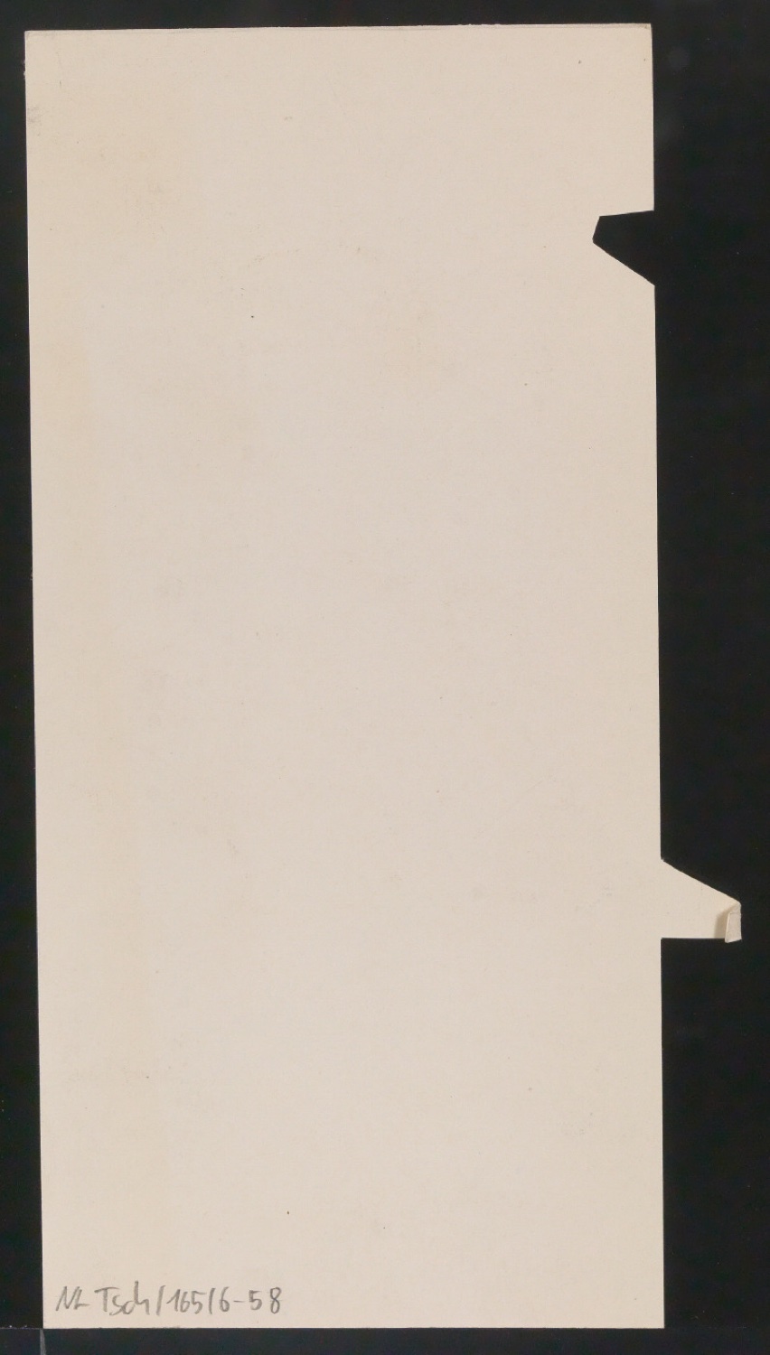 Mappe mit Entwurfszeichnungen Uhertype Antiqua Gemeine Kursiv — Blatt 118