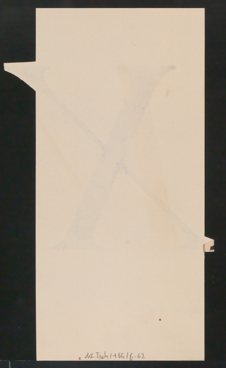 Mappe mit Entwurfszeichnungen Uhertype Antiqua Gemeine Kursiv — Blatt 128