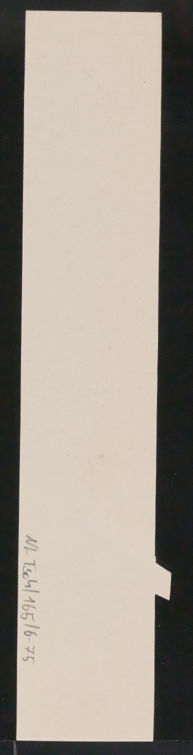 Mappe mit Entwurfszeichnungen Uhertype Antiqua Gemeine Kursiv — Blatt 154