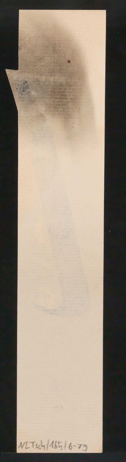 Mappe mit Entwurfszeichnungen Uhertype Antiqua Gemeine Kursiv — Blatt 162