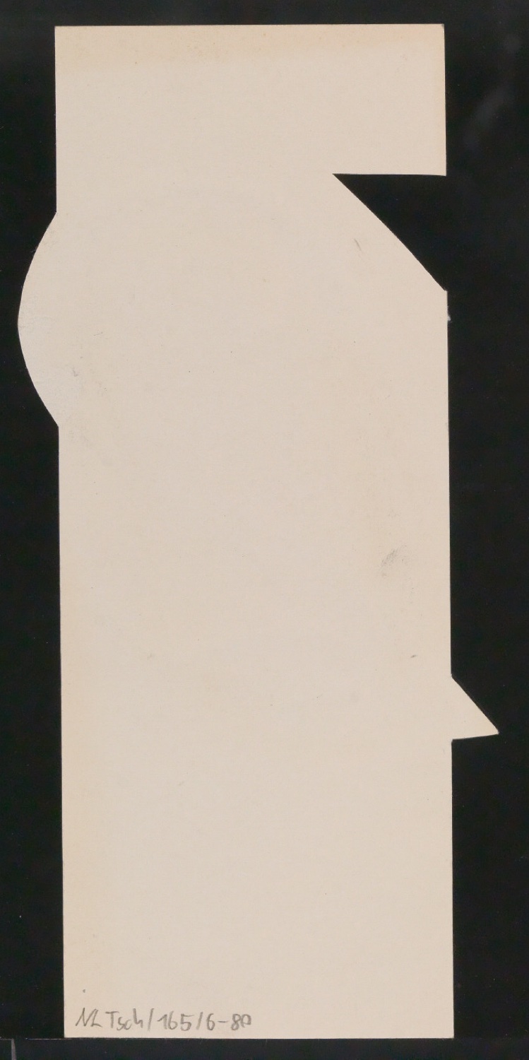 Mappe mit Entwurfszeichnungen Uhertype Antiqua Gemeine Kursiv — Blatt 164