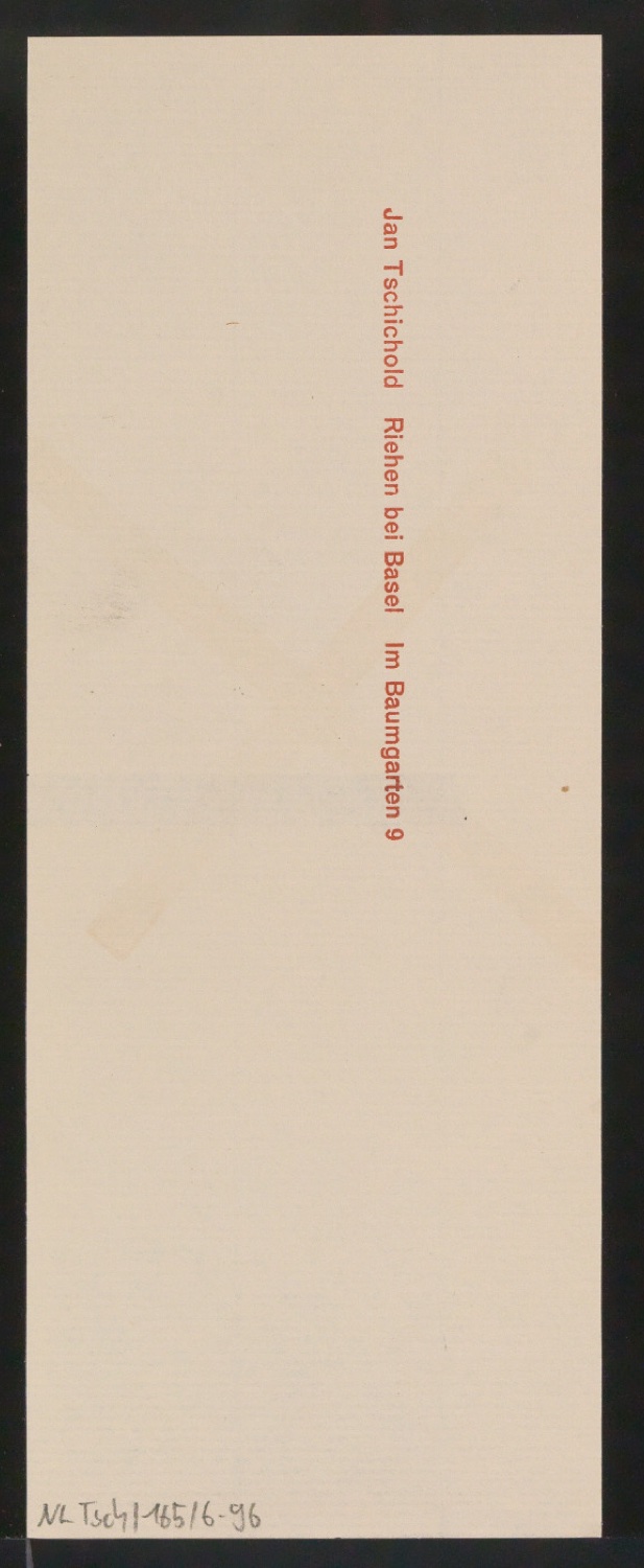Mappe mit Entwurfszeichnungen Uhertype Antiqua Gemeine Kursiv — Blatt 198