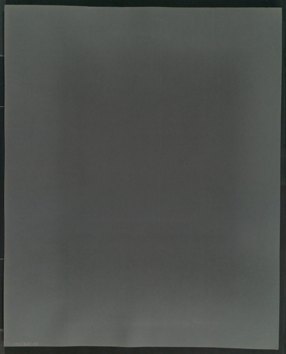 Mappe mit großformatig montierten Probedrucken von Uhertype Standard-Grotesk und Uhertype Ramses — Blatt 16