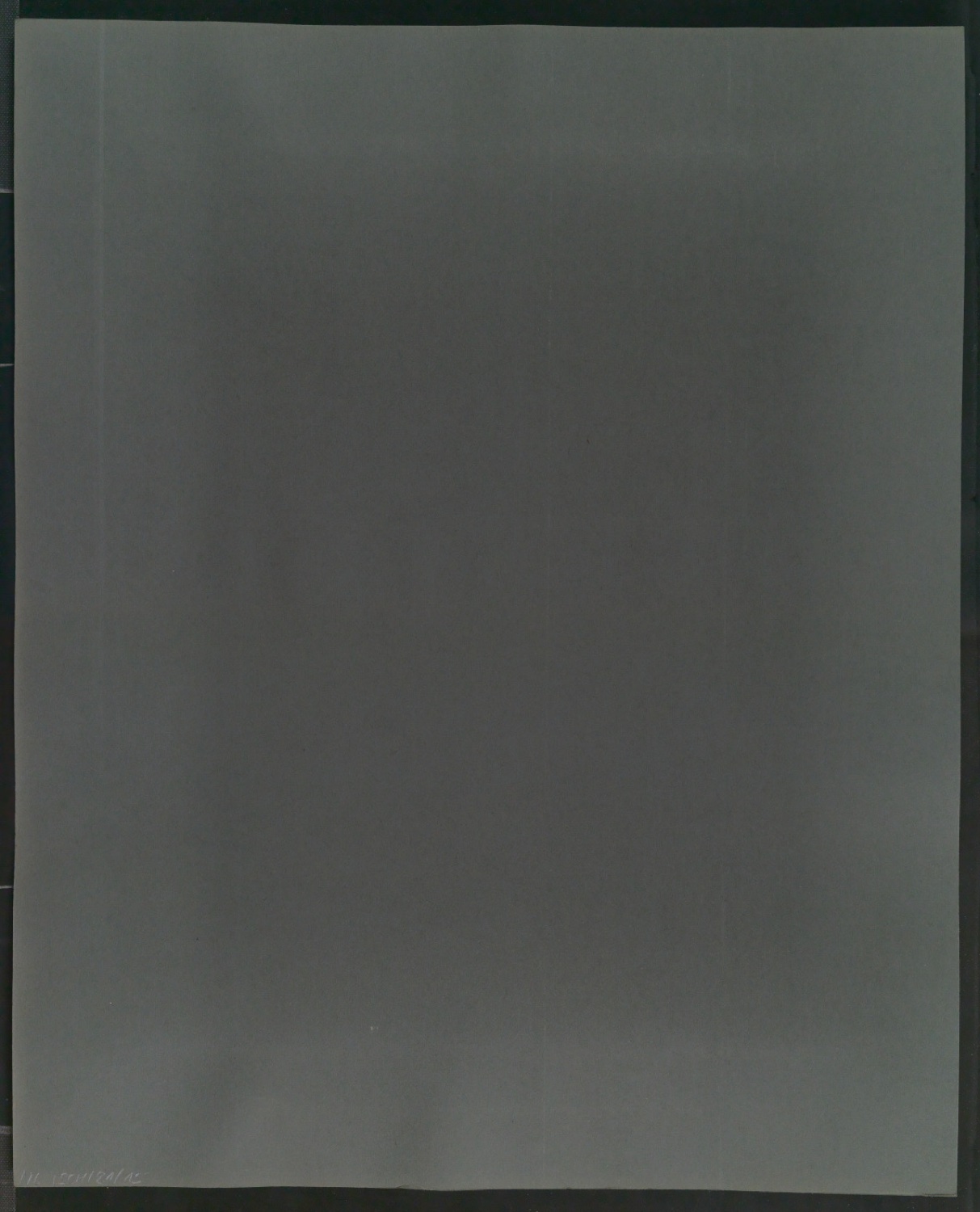 Mappe mit großformatig montierten Probedrucken von Uhertype Standard-Grotesk und Uhertype Ramses — Blatt 18